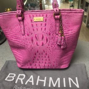 Brahmin Medium Asher Melbourne Tote in Peony